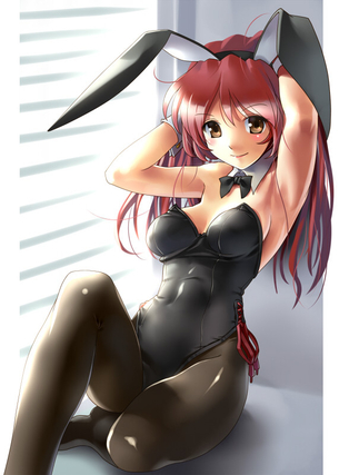 【二次】ボディラインがエッチなバニーガールさんの非エロ画像