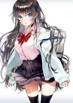 【制服】制服美少女の二次元エロ画像＆イラスト Part13