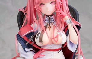 『アズールレーン』パーシュースのえっちなおっぱい丸出しのエロナース服のエロフィギュア！