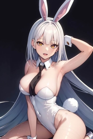 [NIKKE][エロ画像]ブランのキレイな脇(ワキ)を舐め散らかしたよ～♪