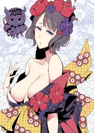 【Fate Grand Order】こんな超絶エッロエロな葛飾北斎の抜ける二次エロ画像があったのか？！