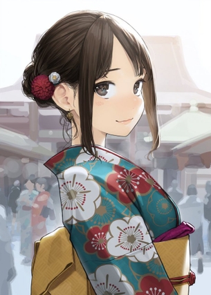 【二次】和服・着物・和装女子画像　その１５