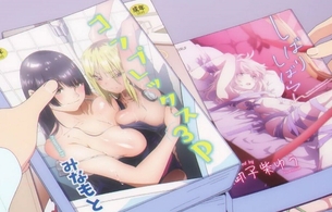 アニメ『お兄ちゃんはおしまい！』4話でアダルト漫画のえっちな表紙などエロシーン！