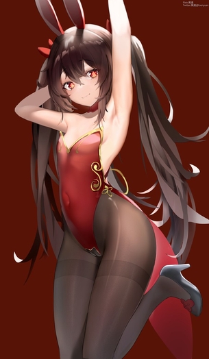 【２次】バニーガール姿の女の子のエロ画像その３２