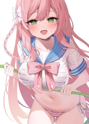 【２次】ピンク髪の女の子のエロ画像その２７