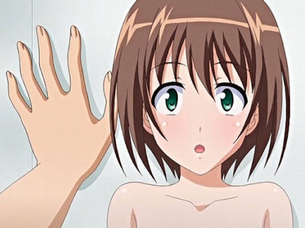 壁ドン・股ドンに胸キュンする二次エロ画像