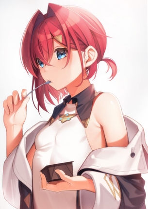 【二次】赤髪女子画像　その２１
