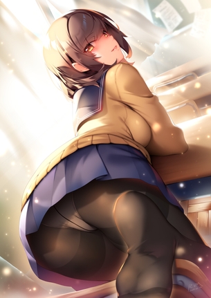 【非・微エロ】シックな雰囲気漂う黒タイツ美少女画像まとめ