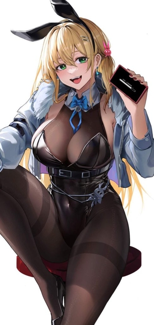快楽に堕ちそうになってるアヘ顔のルピー抜けるエロ画像！【勝利の女神：NIKKE】