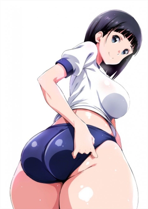 【ブルマ】昔は公式だったブルマとかいう激エロな体操服www その16