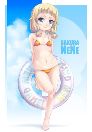 桜ねねのオナニー姿を想像するだけでめっちゃ抜けるエロ画像【NEW GAME!】