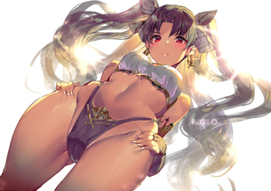 【二次エロ】ローアングルから見るドスケベ女子の二次エロ画像 その5