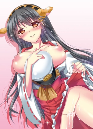 巫女系艦娘と言えば彼女！艦これの榛名のエロ画像まとめｗ