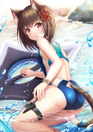 【非・微エロ】ネコミミ美少女に癒される画像まとめ　その２５
