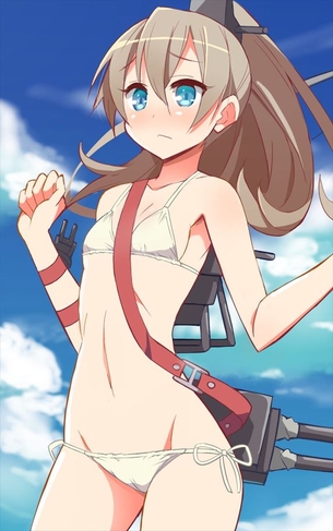 お嬢様キャラの痴態がこれ！艦これの熊野の二次エロ画像