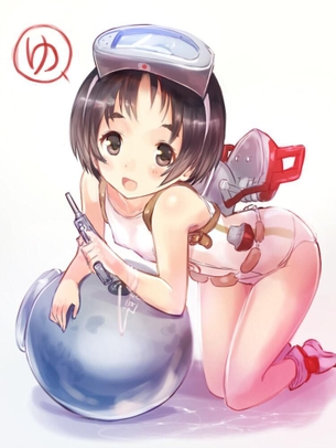 艦これまるゆのエロ画像！童顔すぎてギリギリのラインｗ