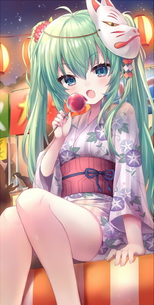 【非・微エロ】木曜日の緑髪美少女画像まとめ　その１４４