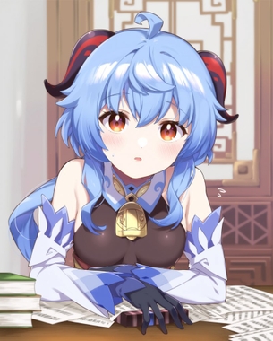 【非・微エロ】水曜日の青髪美少女画像まとめ　その１４６