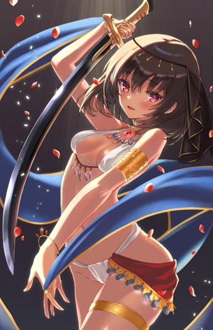 【非・微エロ】武器を持った女の子の画像まとめ　その９