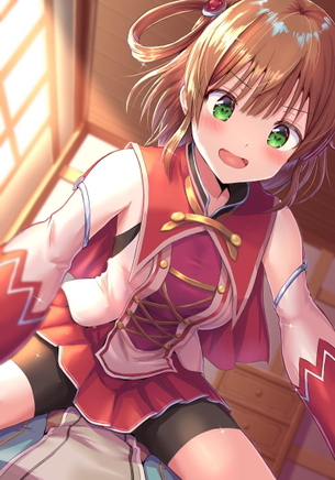 【パンツじゃないから】スカートの下にスパッツ履いてる女の子の二次画像