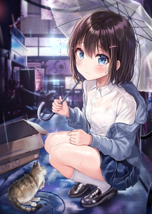 【非・微エロ】月曜日の黒髪美少女画像まとめ　その４４