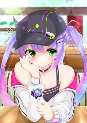 【非・微エロ】日曜日の紫髪美少女画像まとめ　その４６