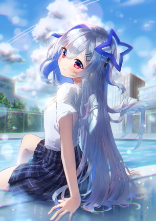 【ホロライブ】女子校生の制服を着たホロメンちゃん達が可愛い画像【JK】