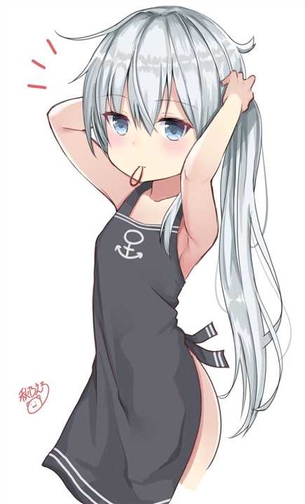 【裸エプロン】定番な裸エプロン姿の女の子の二次元エロ画像＆イラスト Part28