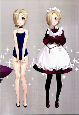 【片目隠れ】厨ニちっくな片目を隠した女の子の二次元エロ画像＆イラスト Part33