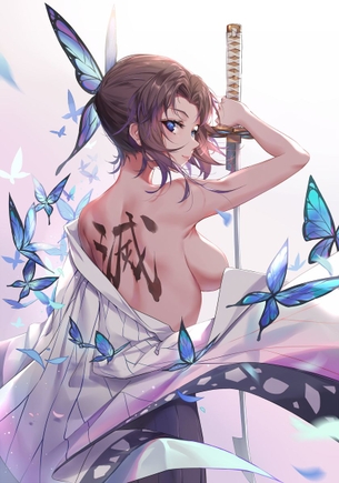鬼滅の刃　胡蝶しのぶのエロ画像