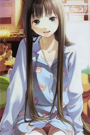 微笑んでる女の子の二次画像下さい