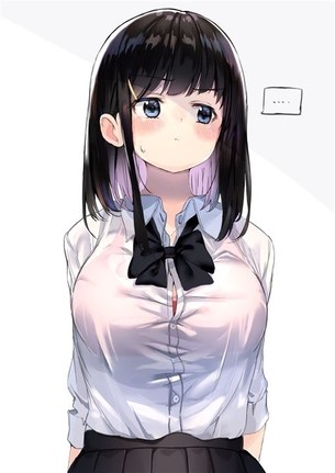 【黒髪】真面目そうな黒髪少女の二次元エロ画像＆イラスト Part29