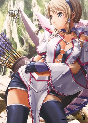 モンハンの女の子キャラの画像下さい part6