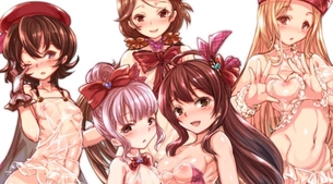 [グランブルーファンタジー] 舞い歌う五花(ディアンサ/リナリア/ハリエ/カンナ/ジオラ) 抜けるエロ画像＆イラスト 80枚まとめ [グラブル]