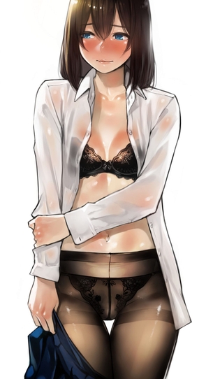 【二次元】黒いパンストのエロ画像 40枚 Pantyhose