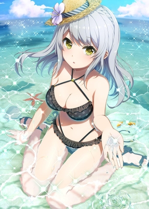 【二次元】銀髪・白髪美少女のエロ画像 Part.1 40枚