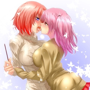【二次元】美少女達のレズ・百合プレイのエロ画像 Part.3 40枚