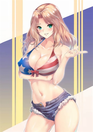 【二次元】ホットパンツを履いた美少女達のエロ画像 Part.2 40枚