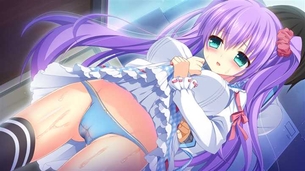 【たくし上げ】服をたくし上げて見せてくれる女の子の二次元エロ画像＆イラスト Part65
