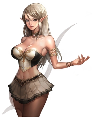 【二次元】ファンタジーの定番 美人エルフのエロ画像 Part.5 40枚