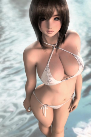 【二次元】リアルな3DCG美女達のエロ画像 Part.3 40枚