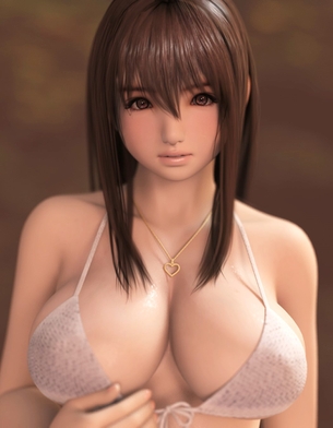 【二次元】リアルな3DCG美女達のエロ画像 Part.2 40枚