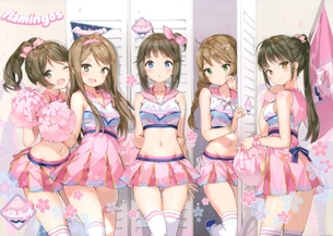 【二次元】チアリーダー・チアガール衣装の美少女達のエロ画像 Part.4 40枚