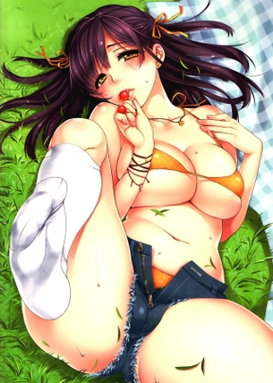 【二次元】ホットパンツを履いた美少女達のエロ画像 Part.4 40枚