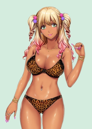 【二次元】日焼けボディがセクシーな美少女達のエロ画像 Part.1 40枚