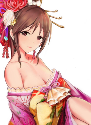 【二次元】和服・着物を着た美少女達のエロ画像 Part.3 40枚