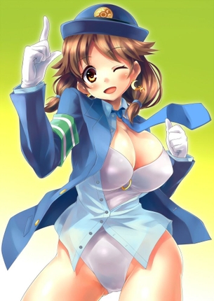 【二次元】綺麗な婦警さんのエロ画像 40枚 Policewoman