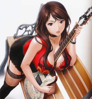 【二次元】ガーターベルトを着けた美少女達のエロ画像 Part.2 40枚