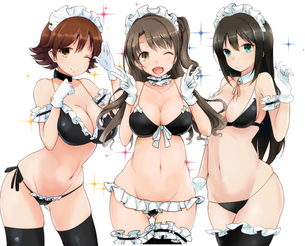 【二次元】ご奉仕してもらいたい美少女メイドのエロ画像 39枚