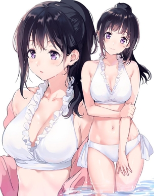 【二次元】おへそ丸出し美少女達のエロ画像 Part.2 40枚